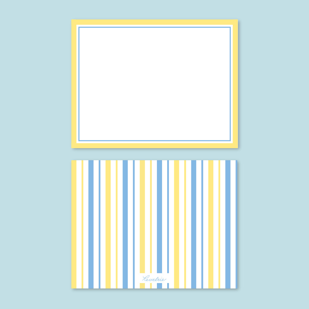 Bicoastal Stripes Stationery Set