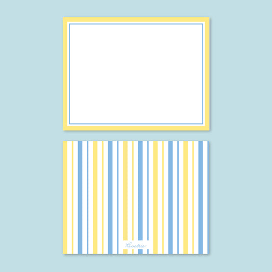 Bicoastal Stripes Stationery Set