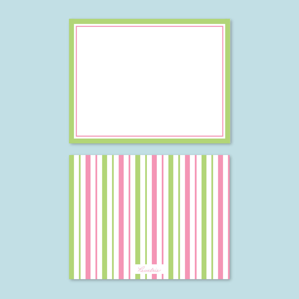 Bicoastal Stripes Stationery Set