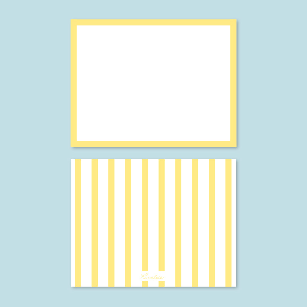 Cabana Stripes Stationery Set